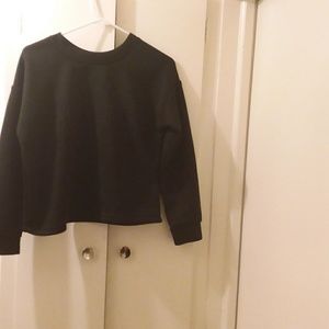 Cropped sweatshirt